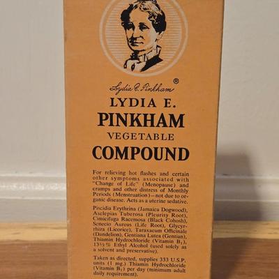 Vintage Lydia Pinkham Vegetable Compound