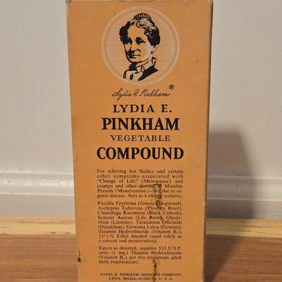 Vintage Lydia Pinkham Vegetable Compound