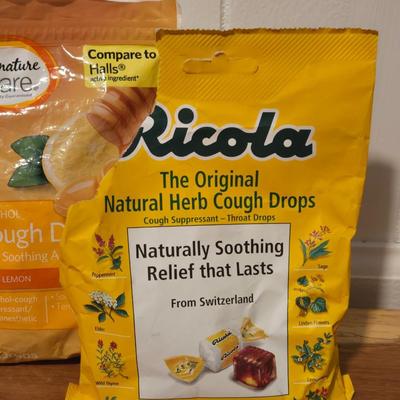 Sinus Relief and Cough Drops