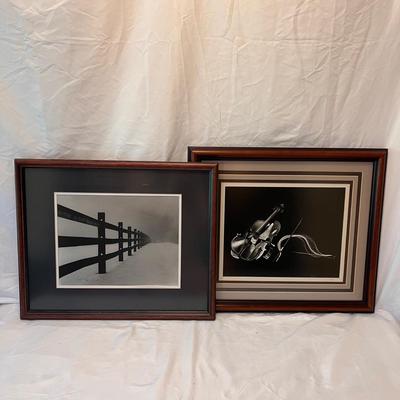 Myron Krasney and Richard B. Johnson Framed Photographs (H-DZ)