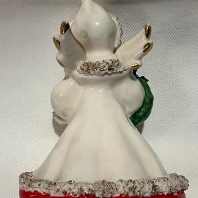 White Coat Christmas Angel S116B