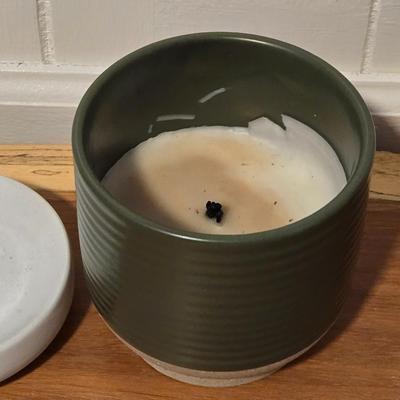 Sea Moss & Sage Candle and Soap Dish