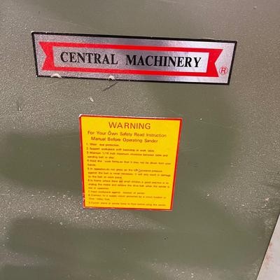 Central Machinery 6” Belt & 9” Disc Sander (WS-MK)