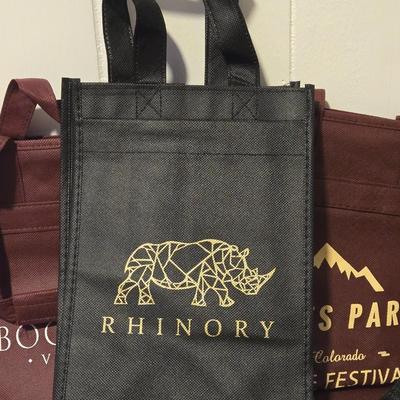 Wine Festival Bags that Hold Multiple Bottles of Wine