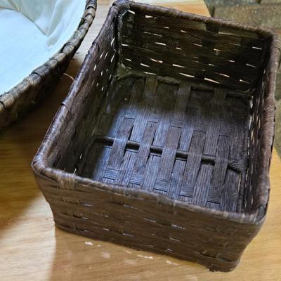 (2) Storage Baskets