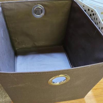 (4) Soft Side Storage Cubes