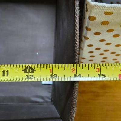 (4) Soft Side Storage Cubes