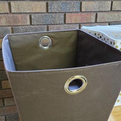(4) Soft Side Storage Cubes