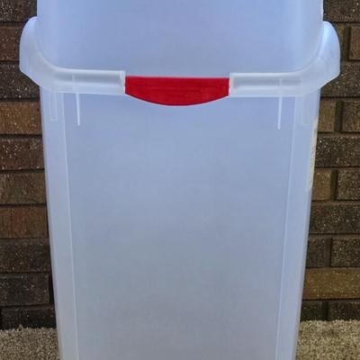 Latching Gift Wrap Bin