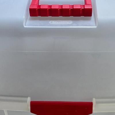 Latching Gift Wrap Bin
