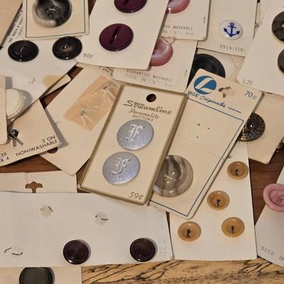 Vintage Lot of Buttons