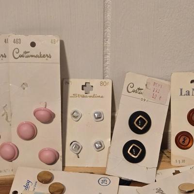 Vintage Lot of Buttons