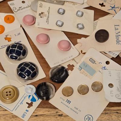 Vintage Lot of Buttons