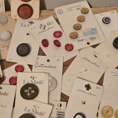 Vintage Lot of Buttons