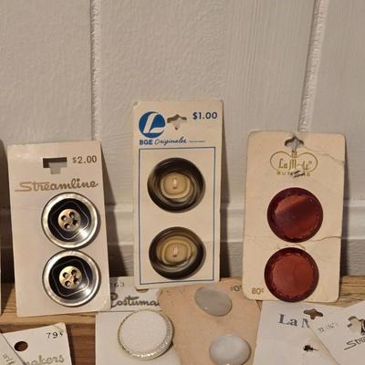 Vintage Lot of Buttons
