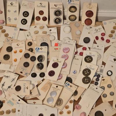 Vintage Lot of Buttons