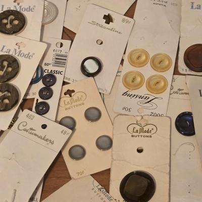 Vintage Lot of Buttons
