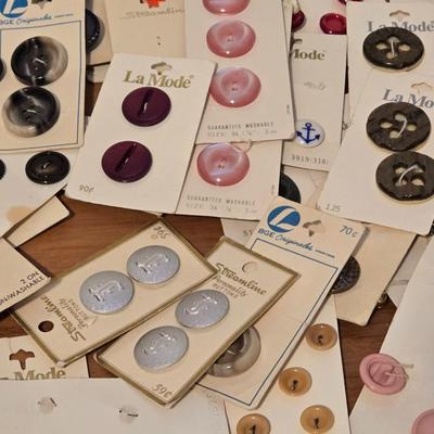 Vintage Lot of Buttons