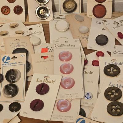 Vintage Lot of Buttons
