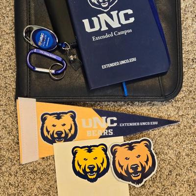UNC Lot - Notebooks, Pins, Bumper Stickers and More