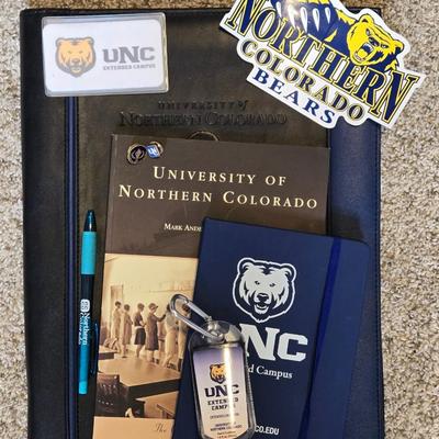 UNC Lot - Notebooks, Book, Bumper Sticker, and More