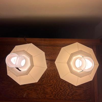 Milk Glass Vintage Lamps (P-DZ)