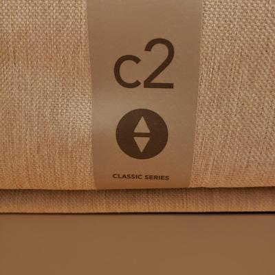 Sleep Number 360 Queen Bed Frame and Three Sets of Queen Flannel Sheets (P-KD)