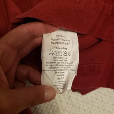 Sleep Number 360 Queen Bed Frame and Three Sets of Queen Flannel Sheets (P-KD)
