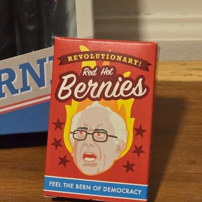 Bernie Figure & Red Hots