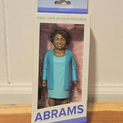 Bernie & Stacey Abrams Figures