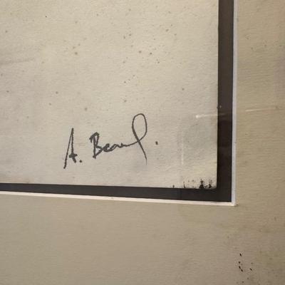 Original The Boar Hunt - Drawing # 1 by Alex Beard