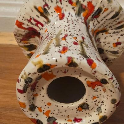 Mid Century Modern Ceramic Frog and Mushroom