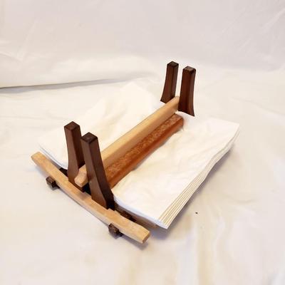 Handmade Wooden Tissue, Paper Towel Holders and More (H-KD)