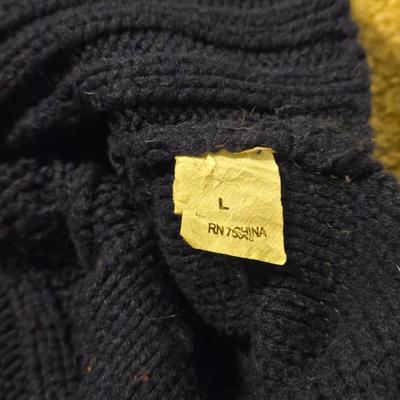 Navy Blue Dog Hooded Sweater