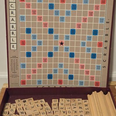Vintage Scrabble Game