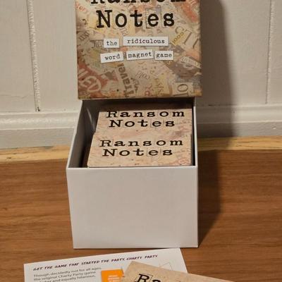 Ransom Notes Game