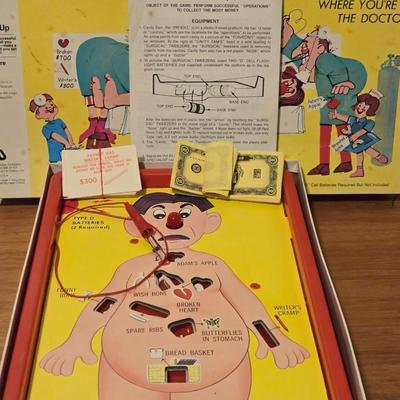 Vintage Operation Game