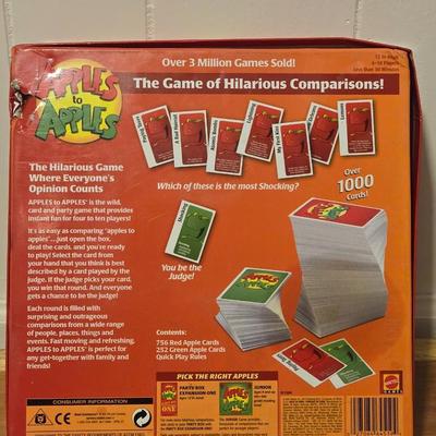 Apples to Apples Game