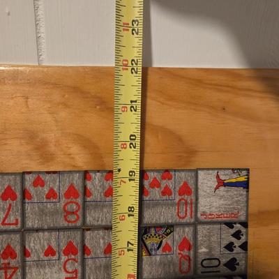 Vintage Wood One Eyed Jack Board