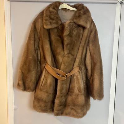 Mink Fur Coat (H-KD)