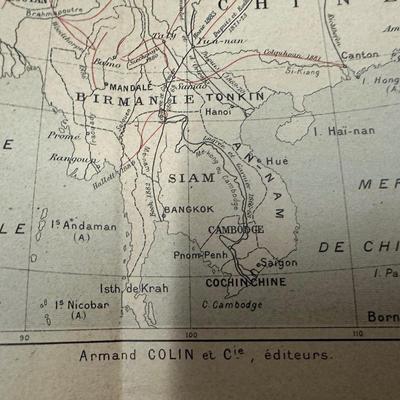 Maps of China 1845 & 1892