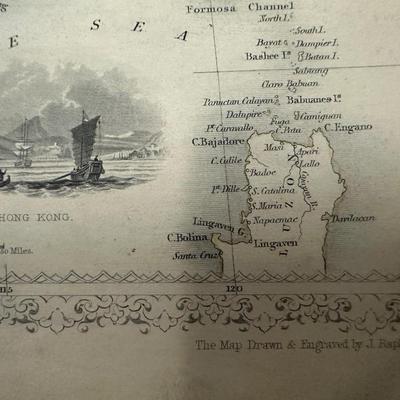 Maps of China 1845 & 1892