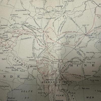 Maps of China 1845 & 1892