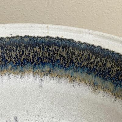 VERMONT STONEWARE ~ 15" Glazed Pottery Bowl