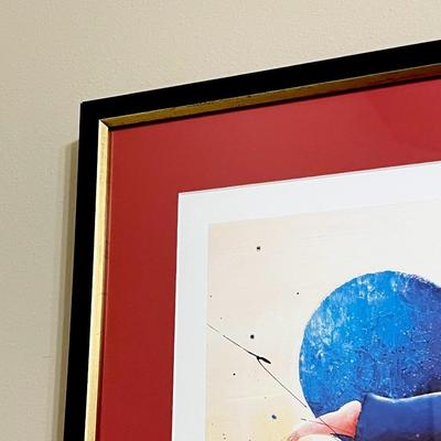MARCUS GLENN ~ “Floatin With The Mojo” ~ Framed Seriolithograph