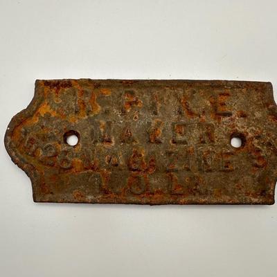R. Pike Maker 1028 Magazine St. NOLA
