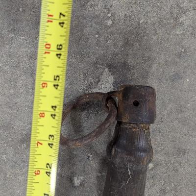 Antique Wood & Iron Single Tree
