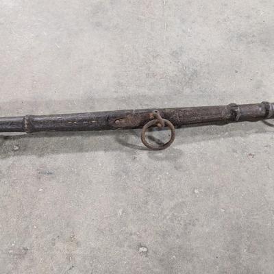 Antique Wood & Iron Single Tree