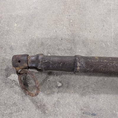 Antique Wood & Iron Single Tree