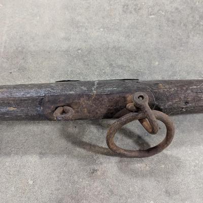 Antique Wood & Iron Single Tree